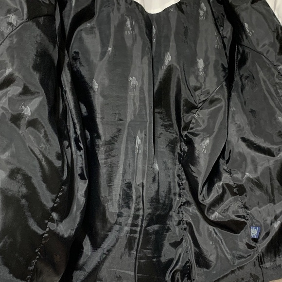 US Polo Assn White Puffer Jacket - Picture 5 of 8